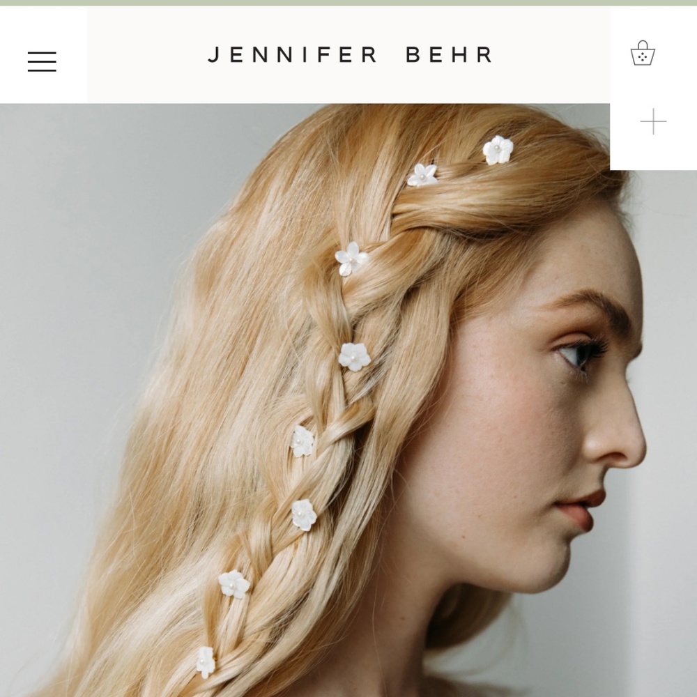 Jennifer Behr Marika Bobby Pin Set of 5